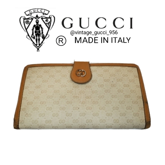 Gucci Vintage trifold wallet